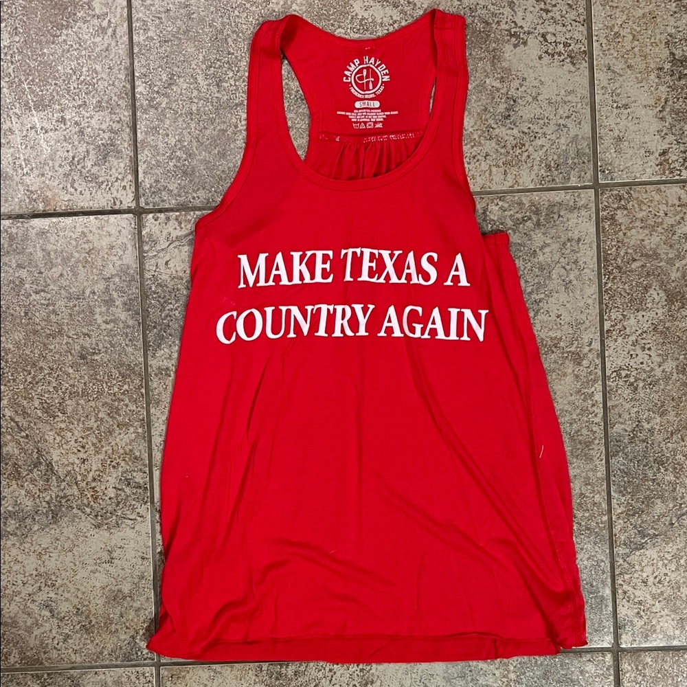 Red Tank Top